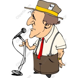 Vintage Comic Performer