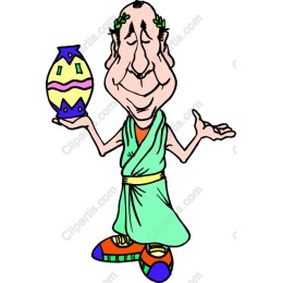 Whimsical Greek Character