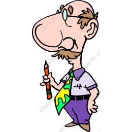 Creative Scholar Cartoon