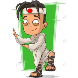 Playful Traditional Japanese Character