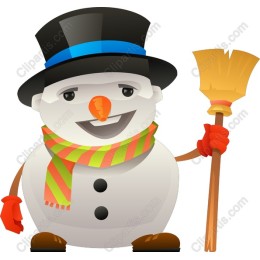 Playful Snowman