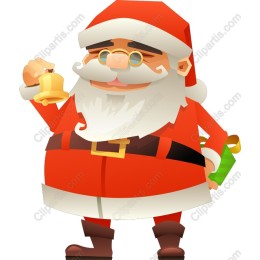 Cheerful Santa Claus