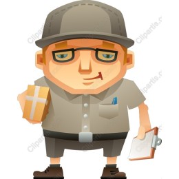 Friendly Delivery Man