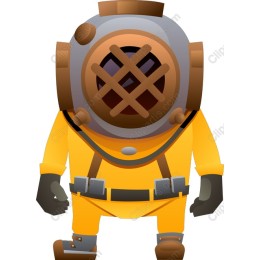 Vintage Deep-Sea Diver