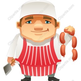 Friendly Butcher Character