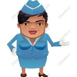 Charming Flight Attendant