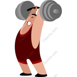 Energetic Weightlifter