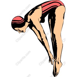 Vintage Female Diver