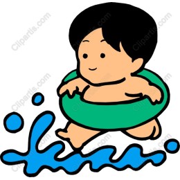 Summer Splash: Child in Float