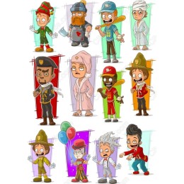 Dynamic Character Set - Whimsical s