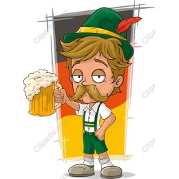 German Beer Fest Character