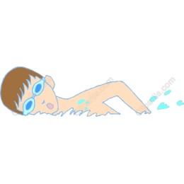 Vibrant Young Swimmer