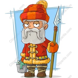 Whimsical Fisherman
