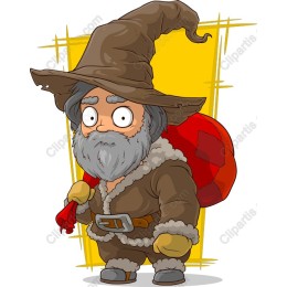 Whimsical Wizard Character