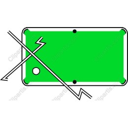 Vibrant Billiard Table