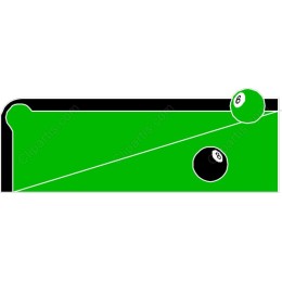 Pool Table - 6 and 8 Ball