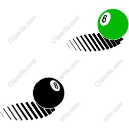 Dynamic Billiard Balls