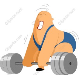 Vibrant Weightlifter