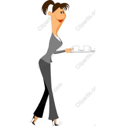 Elegant Waitress
