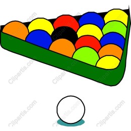 Colorful Pool Balls