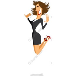 Joyful Businesswoman
