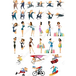 Dynamic Set: Lively Characters