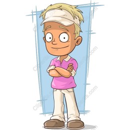 Cheerful Young Boy