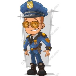 Playful Police Officer