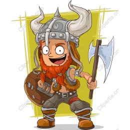 Cheerful Viking Warrior