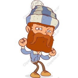 Whimsical Bearded Man