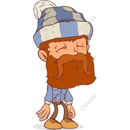 Whimsical Bearded Man