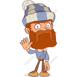 Charming Bearded Man