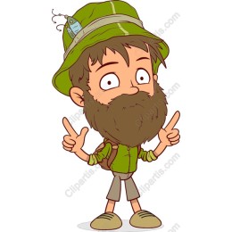 Cheerful Fisherman