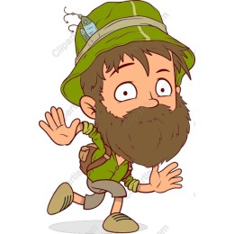 Adventurous Beard Man