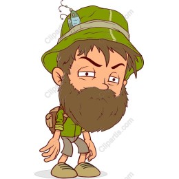 Charming Fisherman Character