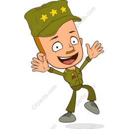 Cheerful Soldier