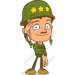Cheerful Soldier
