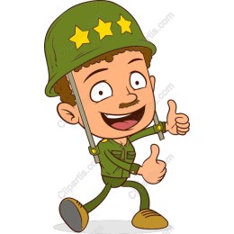 Cheerful Soldier