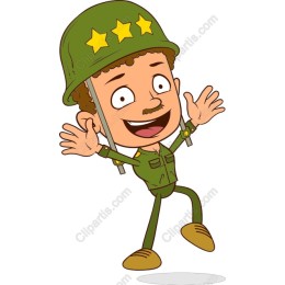 Cheerful Soldier
