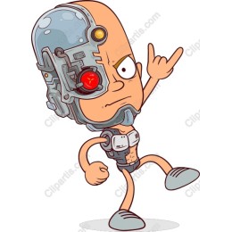 Funky Cyborg Character
