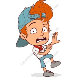 Startled Boy
