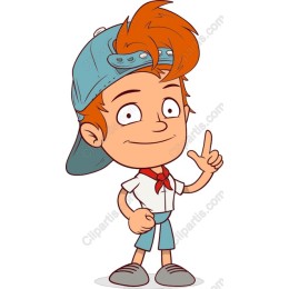 Cheerful Adventure Boy
