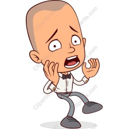 Surprised Character