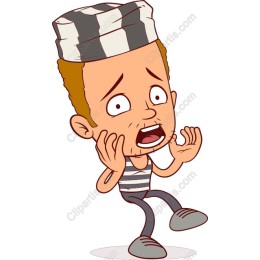 Cartoon Panic-Inmate