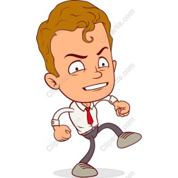 Dynamic Young Man