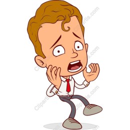 Shocked Young Man