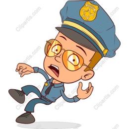 Cartoon Police Officer