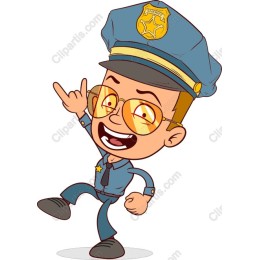Playful Police Officer