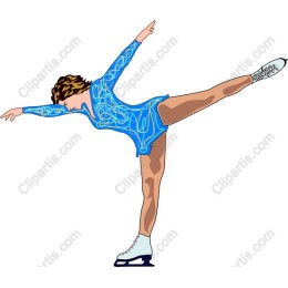 Elegant Ice Skater
