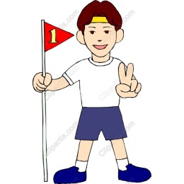 Cheerful Victory Flag Holder